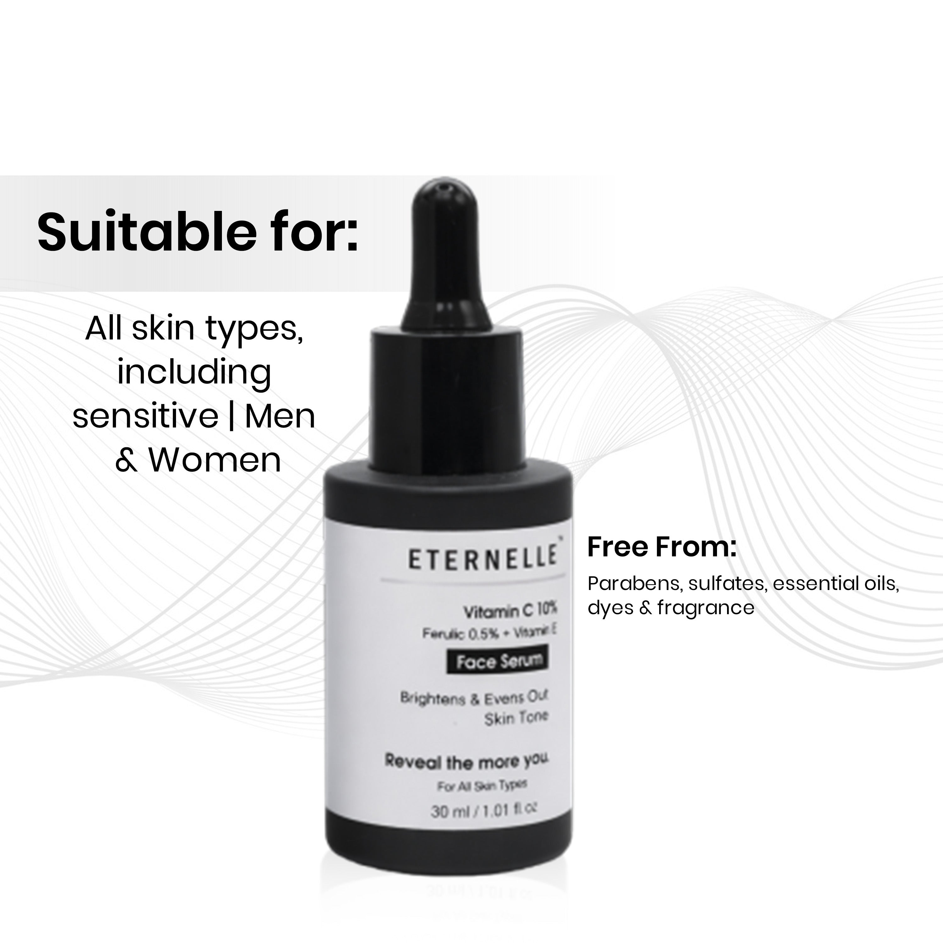 Vitamin C + Ferulic acid 0.5 + Vitamin E